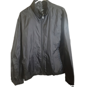 Alfani men's black lightweight windbreaker jacket size XXL